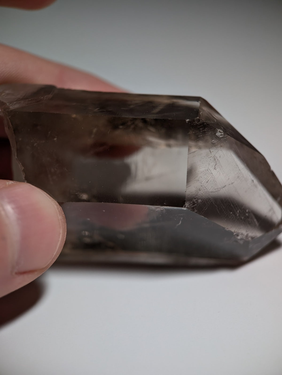 Natural Smoky Quartz Crystal w/Very unique inclusions, Garland Co. Arkansas RARE