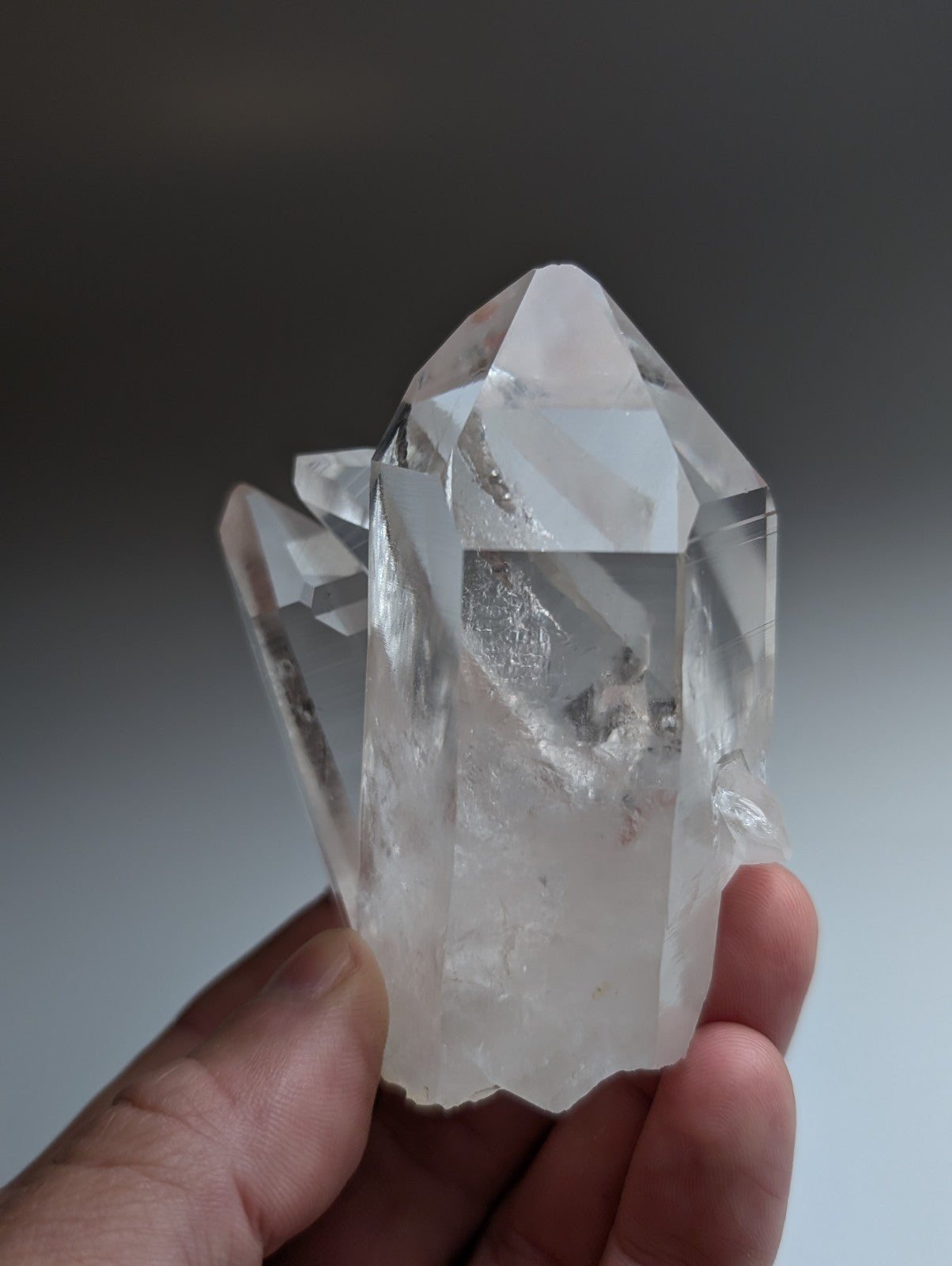 A+ Quartz Crystal Cluster, Ocus Stanley Mine, Montgomery County, Arkansas, USA