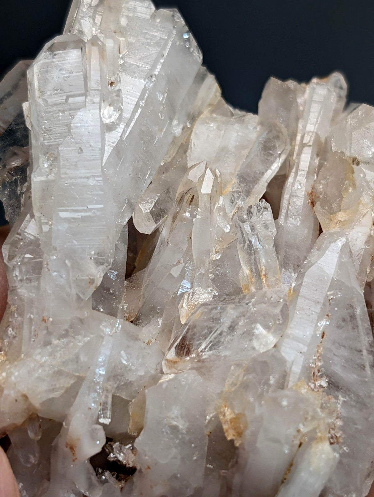Unique Faden Quartz Crystal Cluster, Montgomery County, Arkansas, USA, A+