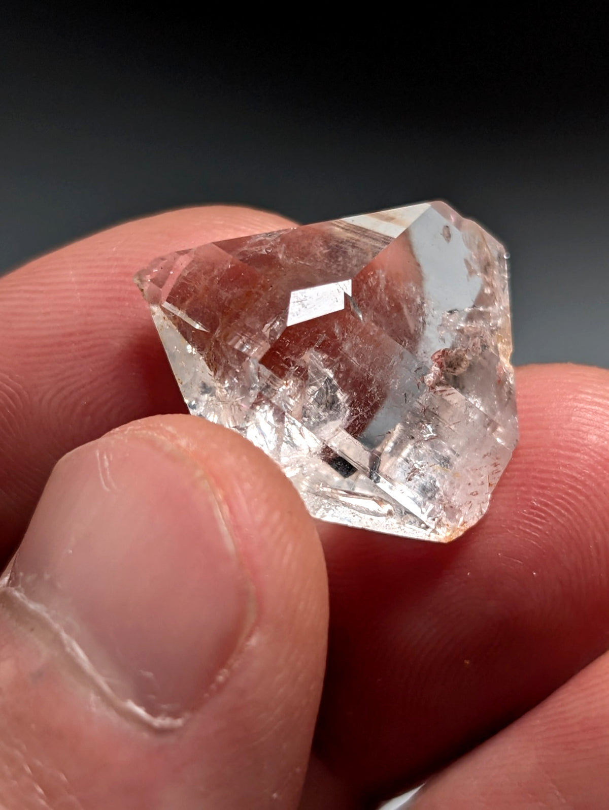 Unique Quartz Crystal Oddity, Double Terminated, Garland County, Arkansas, USA