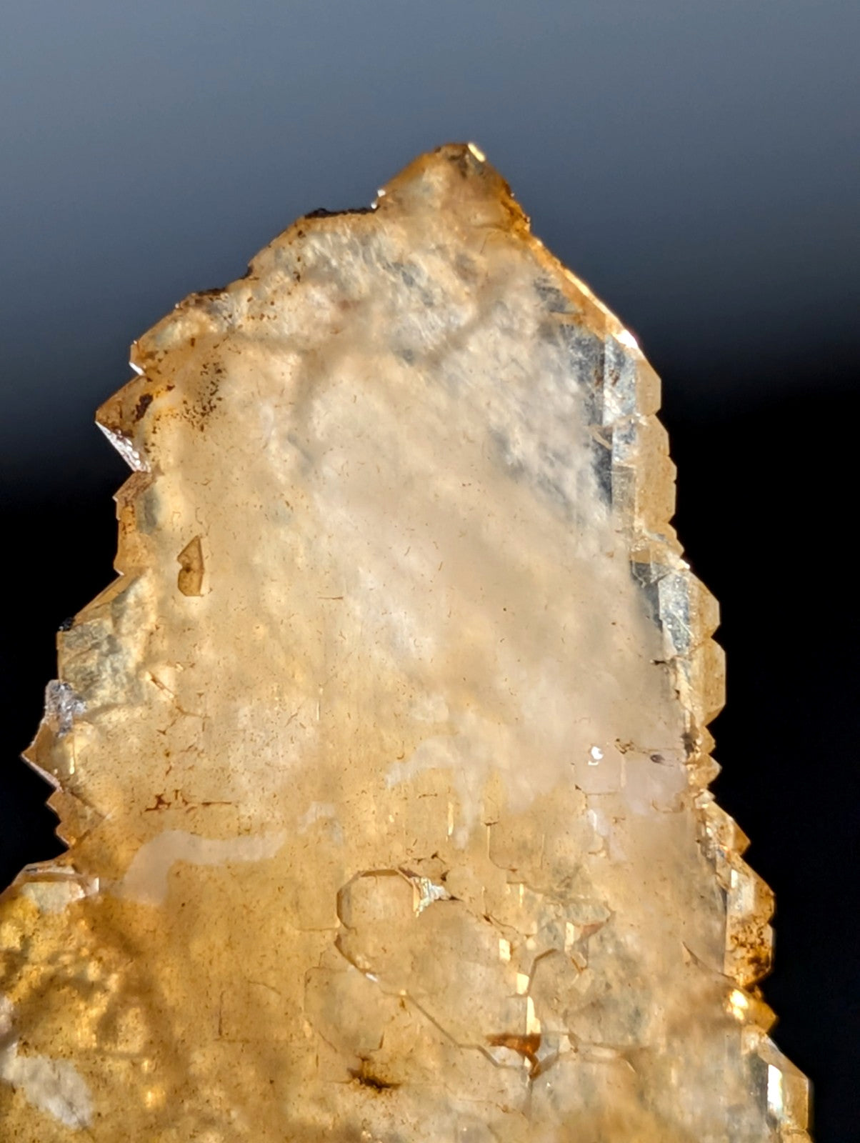 Rare Faden Sheet Quartz Crystal w/ Rainbows, Garland County, Arkansas, USA, A+
