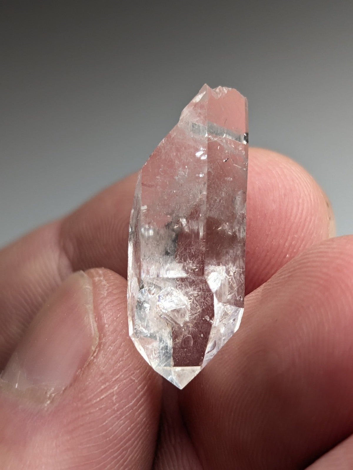 Set of 8 Double Terminated Quartz Crystals from Garland County, Arkansas , A+