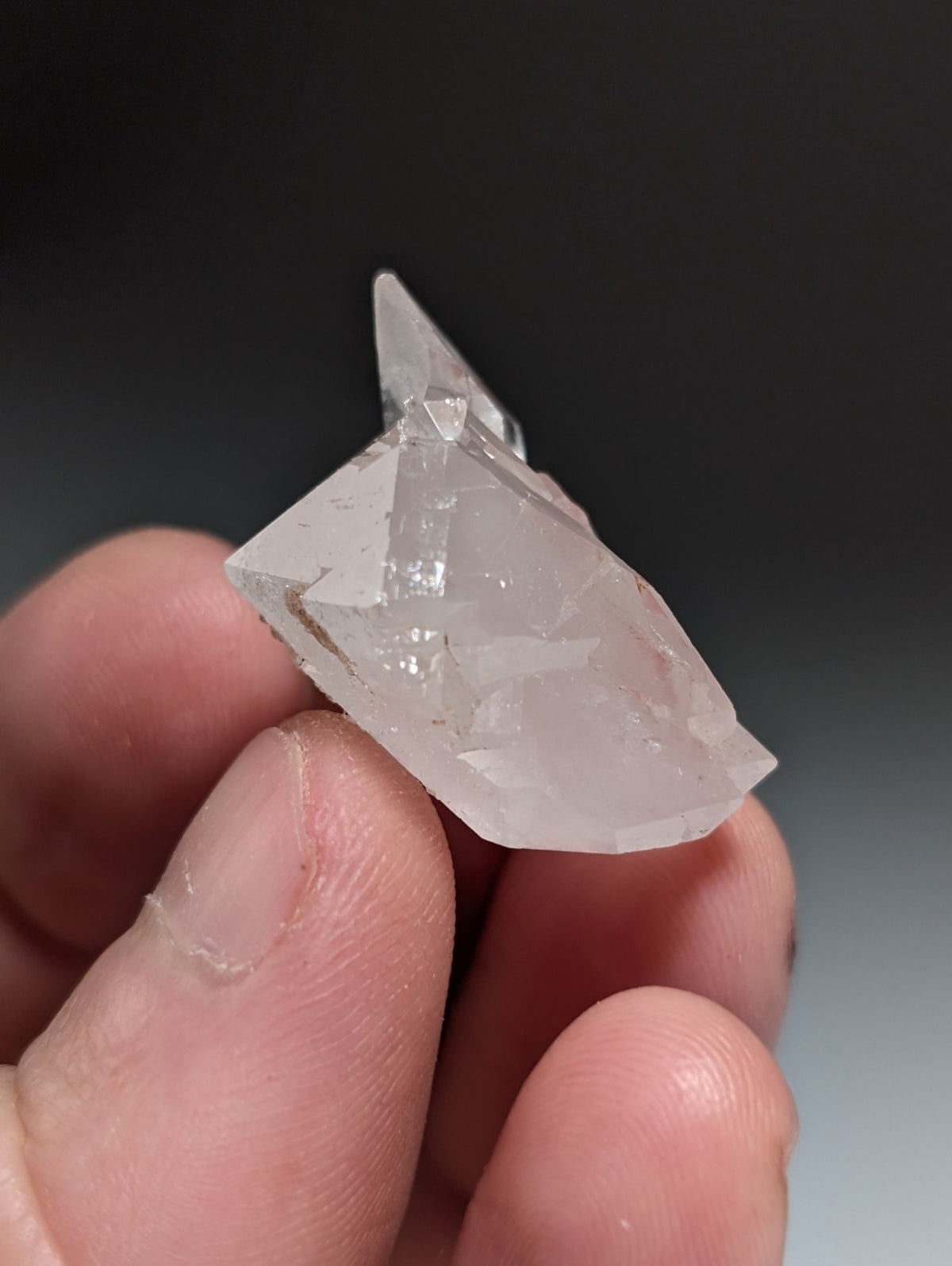 Unique Quartz Crystal Point, Garland County, Arkansas, Double Terminated