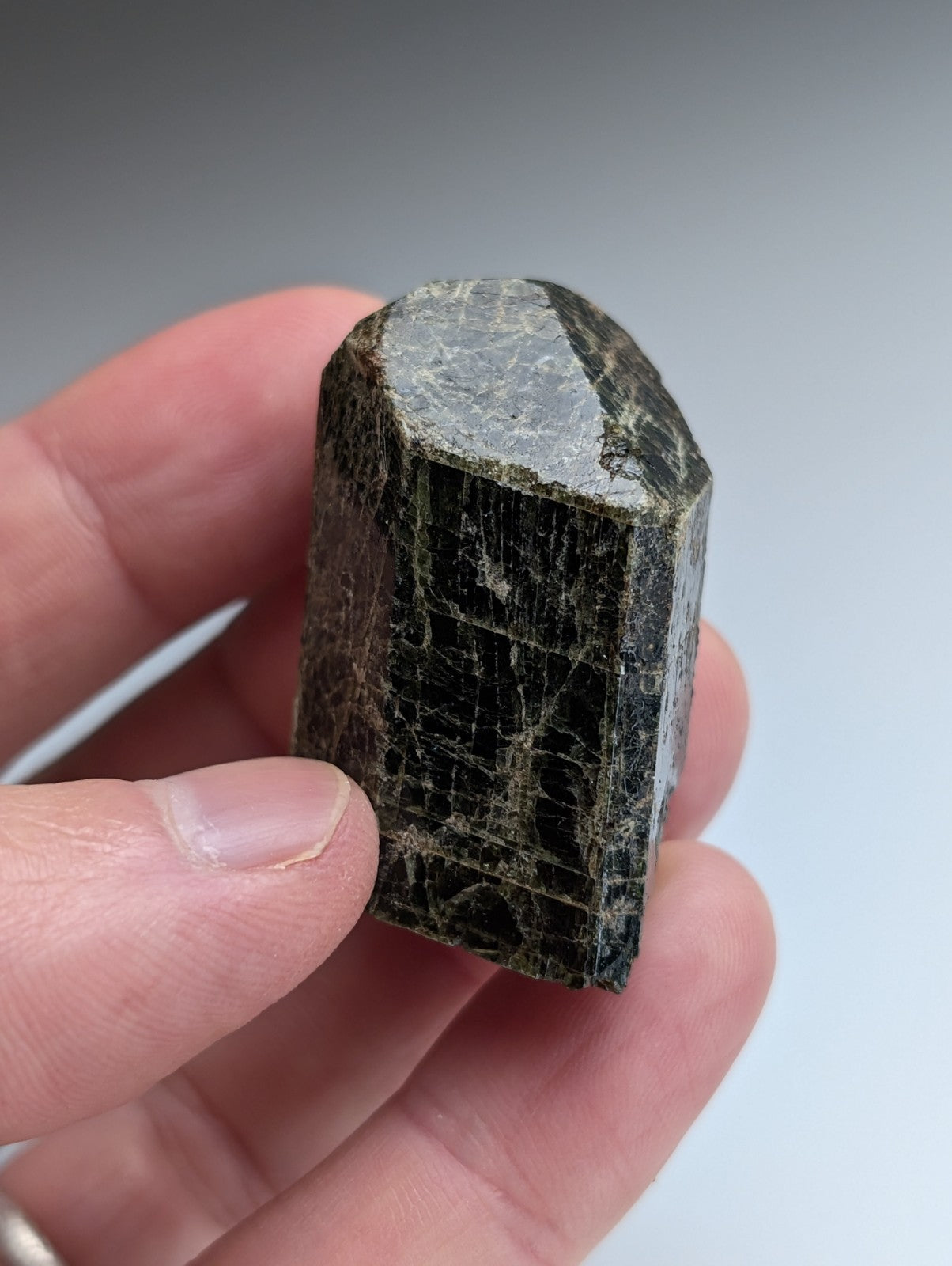 Diopside  (Ex Henry Delinde Collection) Yates Mine, Quebec, Canada, 1977