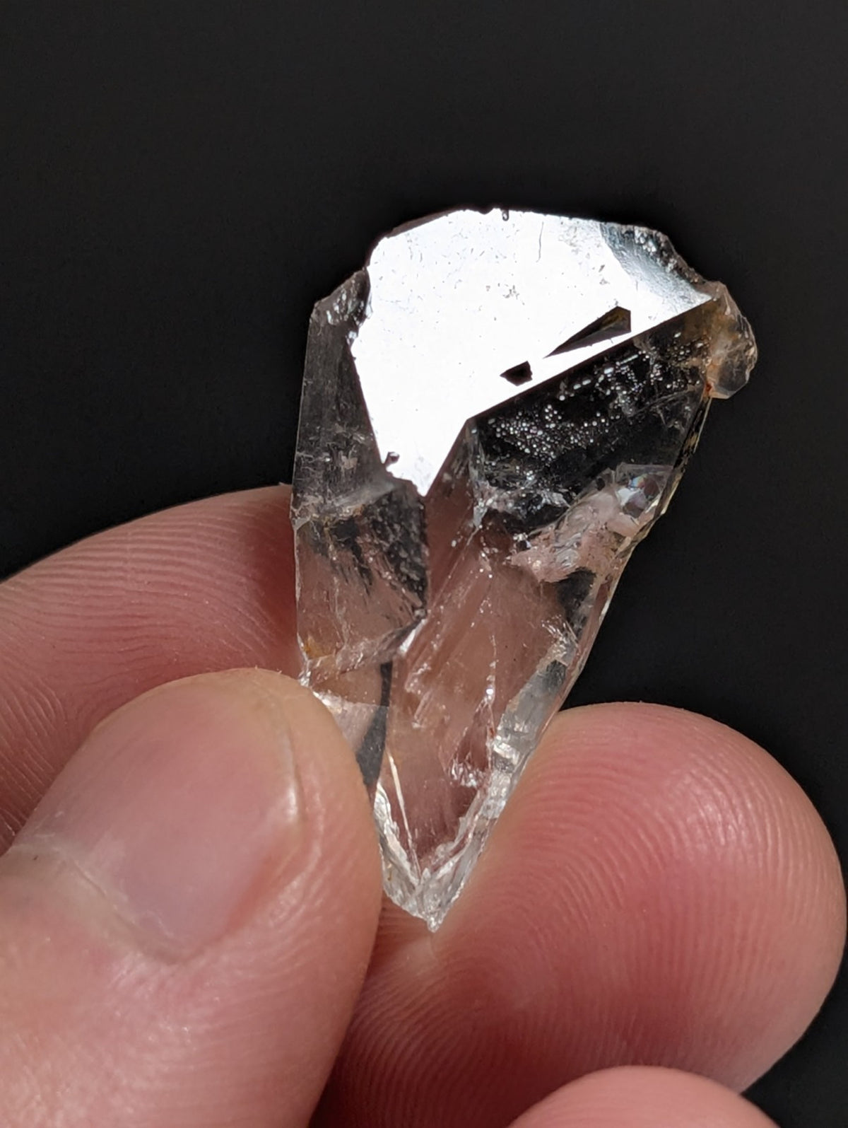 Unique Quartz Crystal Oddity, Double Terminated, Garland County, Arkansas, USA