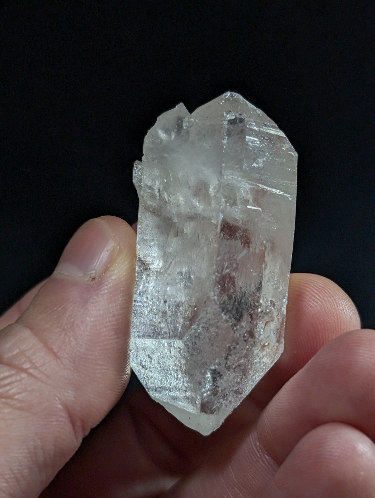 Unique Quartz Crystal -DT with Etchings, Garland County, Arkansas, USA