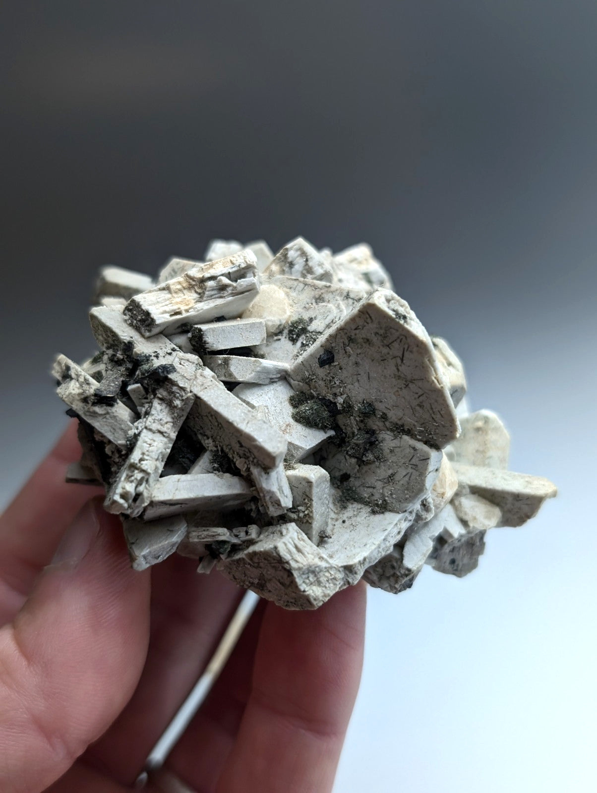 Albite, Biotite, Aegerine, Analcime, 3M Quarry, Little Rock, Arkansas, Delinde!