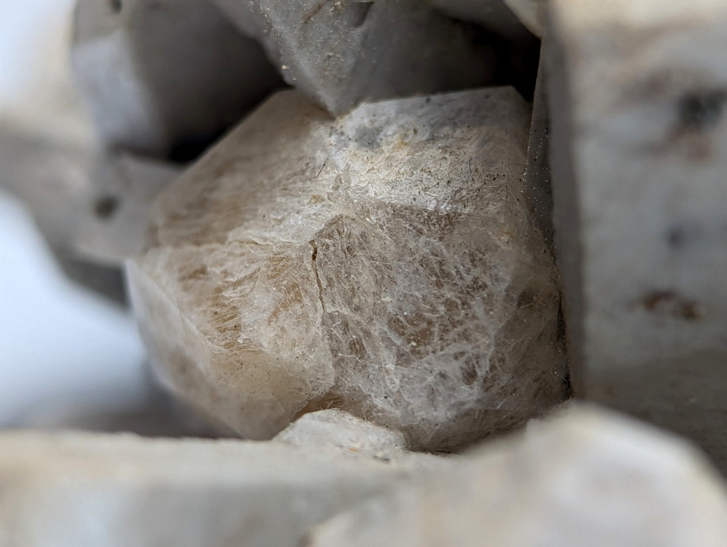Albite, Biotite, Aegerine, Analcime, 3M Quarry, Little Rock, Arkansas, Delinde!