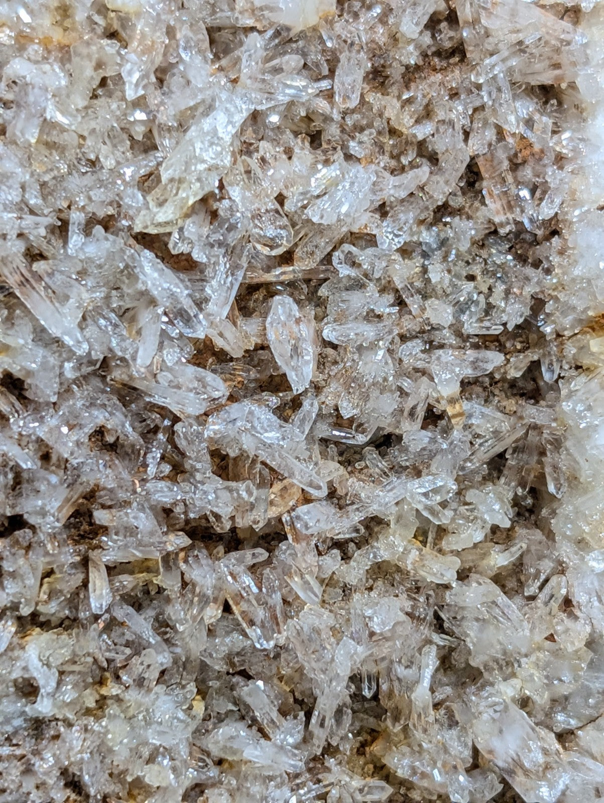 Large Faden Quartz Crystal Cluster, Old Stock, Montgomery County, Arkansas, ooak
