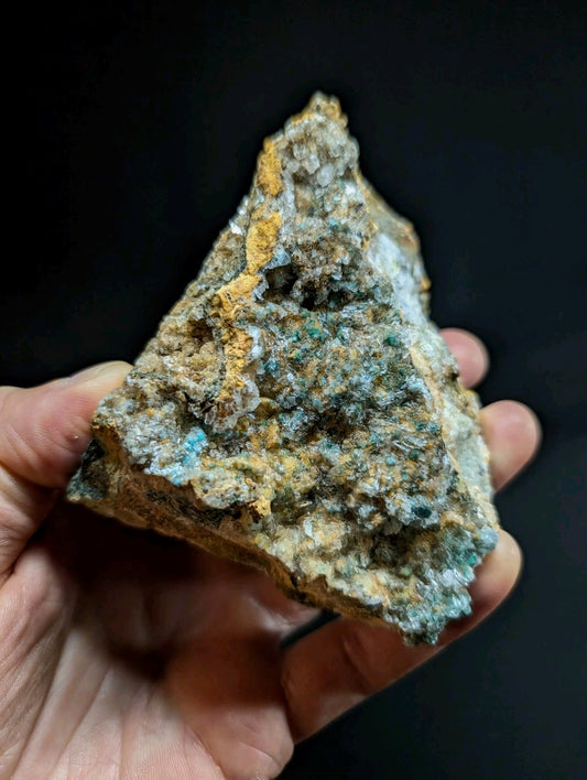 Very Rare, Aurichalcite and Selenite, Red Cloud Mine, Rush, Marion Co.  Arkansas