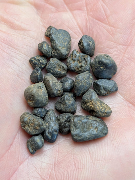 Very Rare, Placer Rutile, Arkansas, Magnet Cove, Old Stock,ex Delinde, set of 23