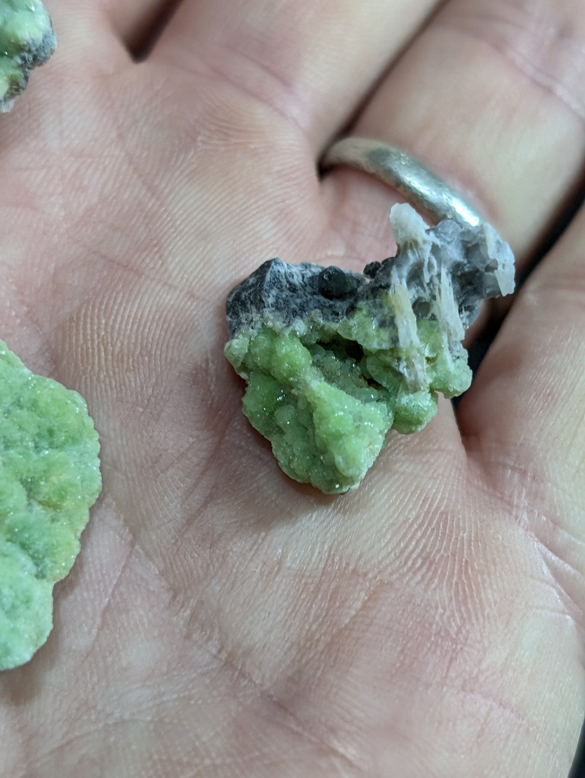 OOAK set of 5 Wavellite specimens - Old Stock - Mauldin Mountain, Arkansas, USA