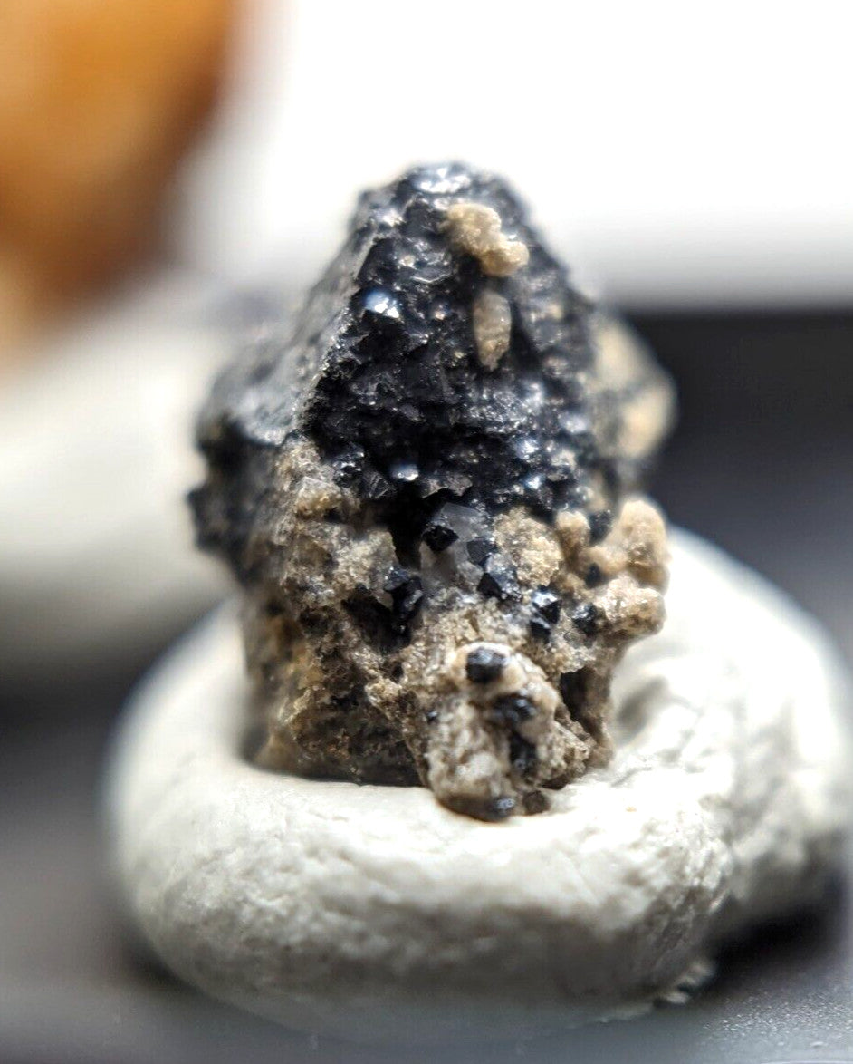 Wavellite + Quartz + Brookite Cluster - Set of 3 w/ case - Old Stock - Arkansas