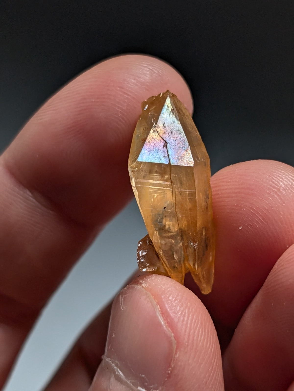Unique Quartz Crystal Oddity, Double Terminated, Garland County, Arkansas, USA