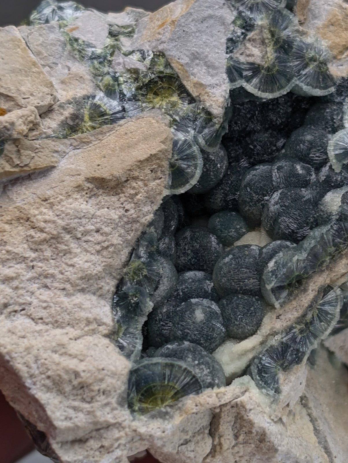 A+++ Blue-Green Wavellite - Old Stock - Delinde Claim - Garland County, Arkansas