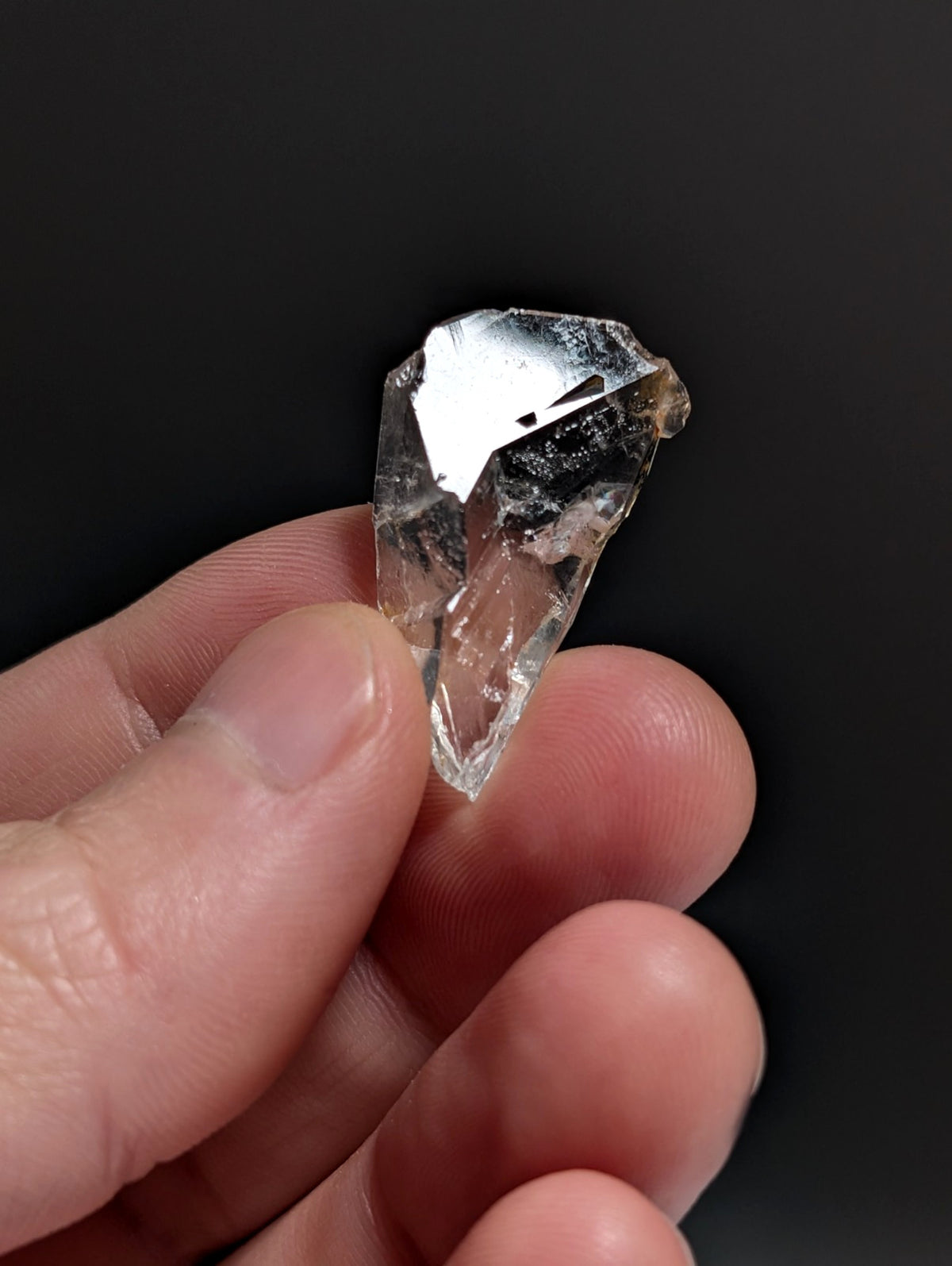 Unique Quartz Crystal Oddity, Double Terminated, Garland County, Arkansas, USA