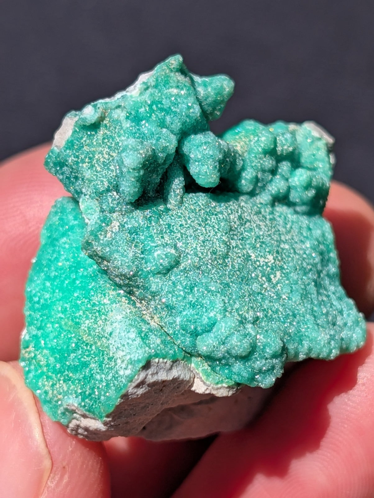 Variscite on chert - Old Stock from the Delinde claim- Garland County, Arkansas