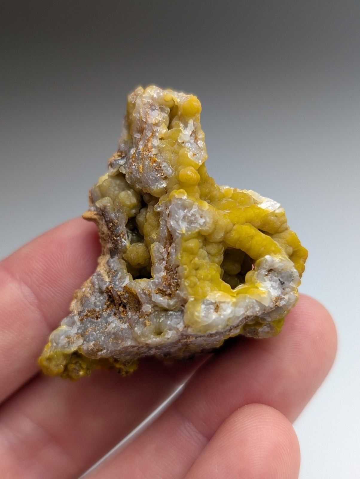 Turkey Fat Smithsonite, Rush Mining District, Marion Co, Arkansas, UV Reactive!!