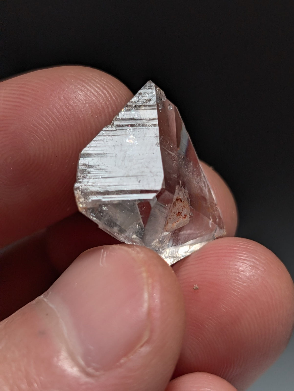 Unique Quartz Crystal Oddity, Double Terminated, Garland County, Arkansas, USA