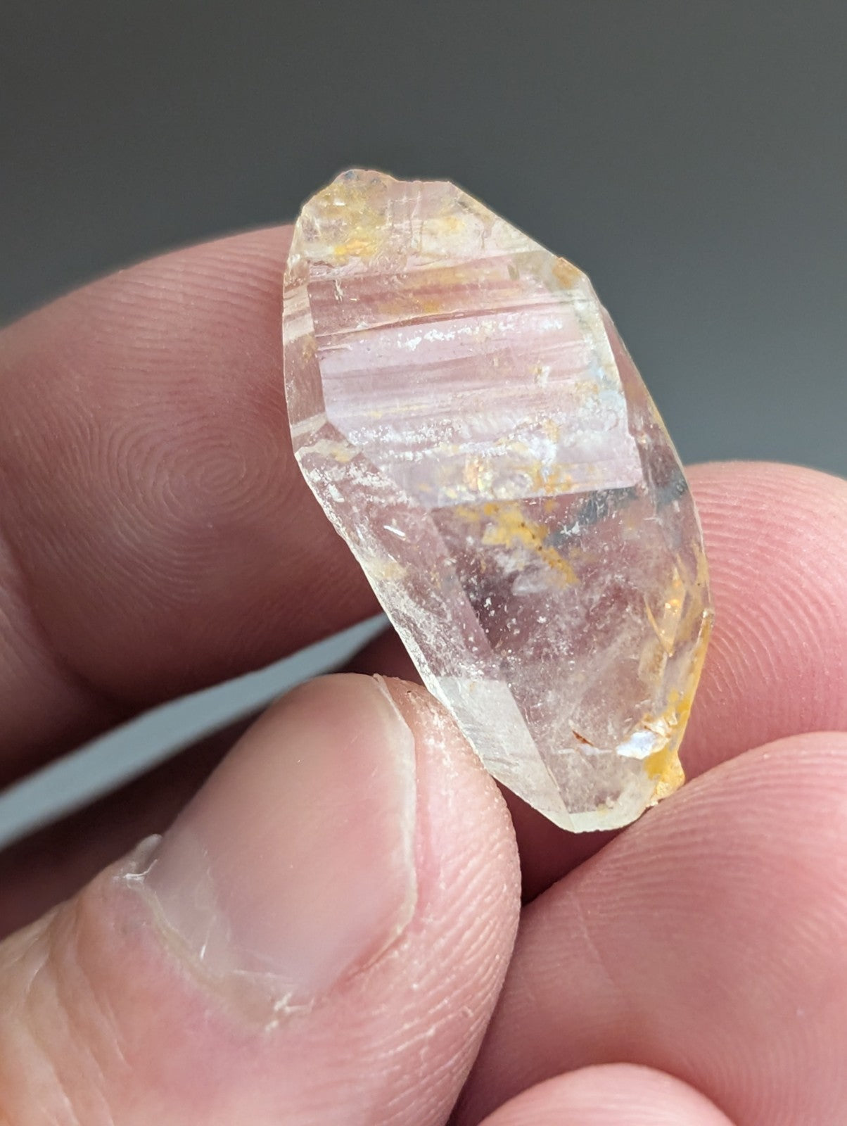 Set of 8 Double Terminated Quartz Crystals from Garland County, Arkansas , A+