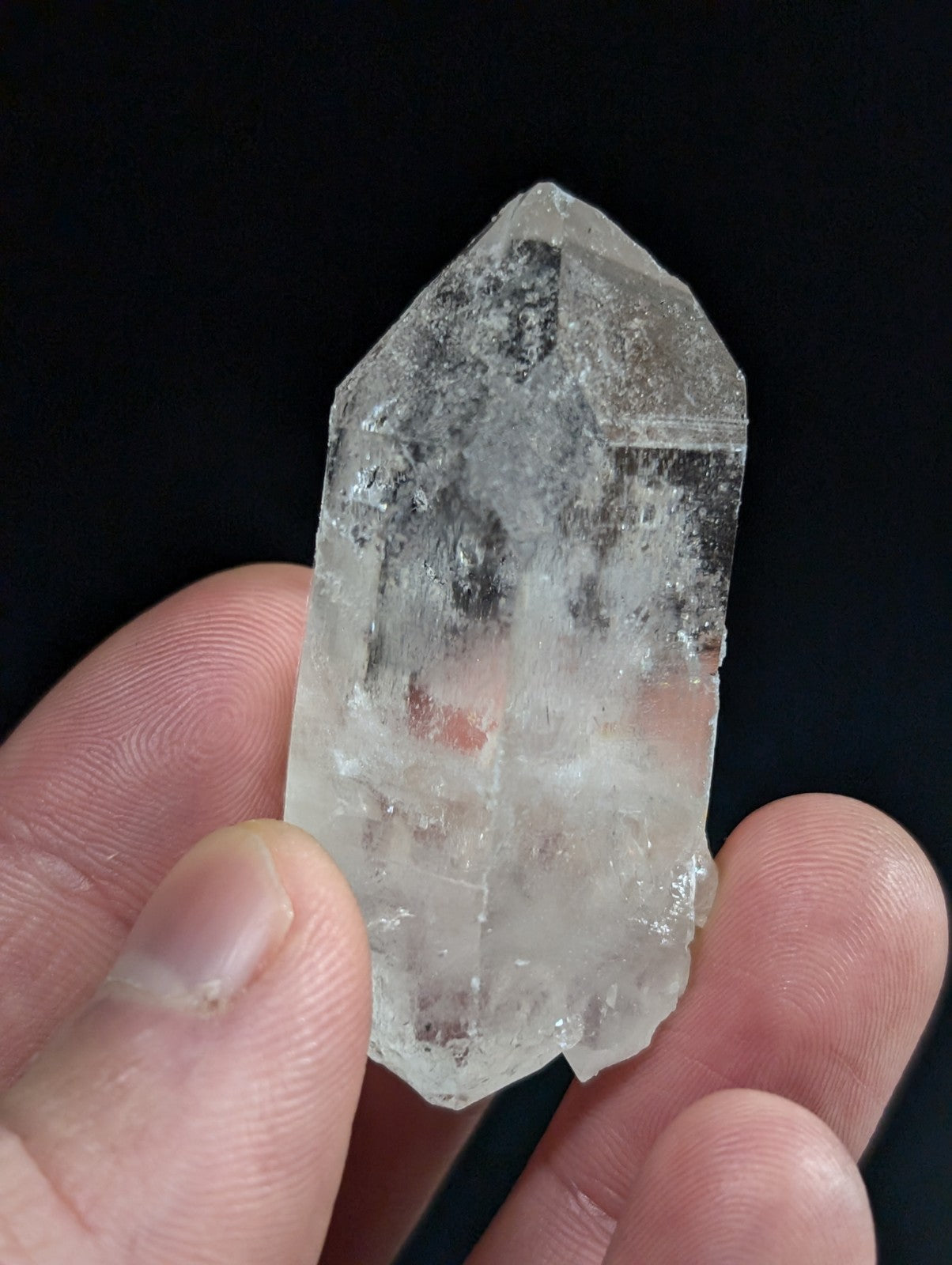 Unique Quartz Crystal -DT with Etchings, Garland County, Arkansas, USA