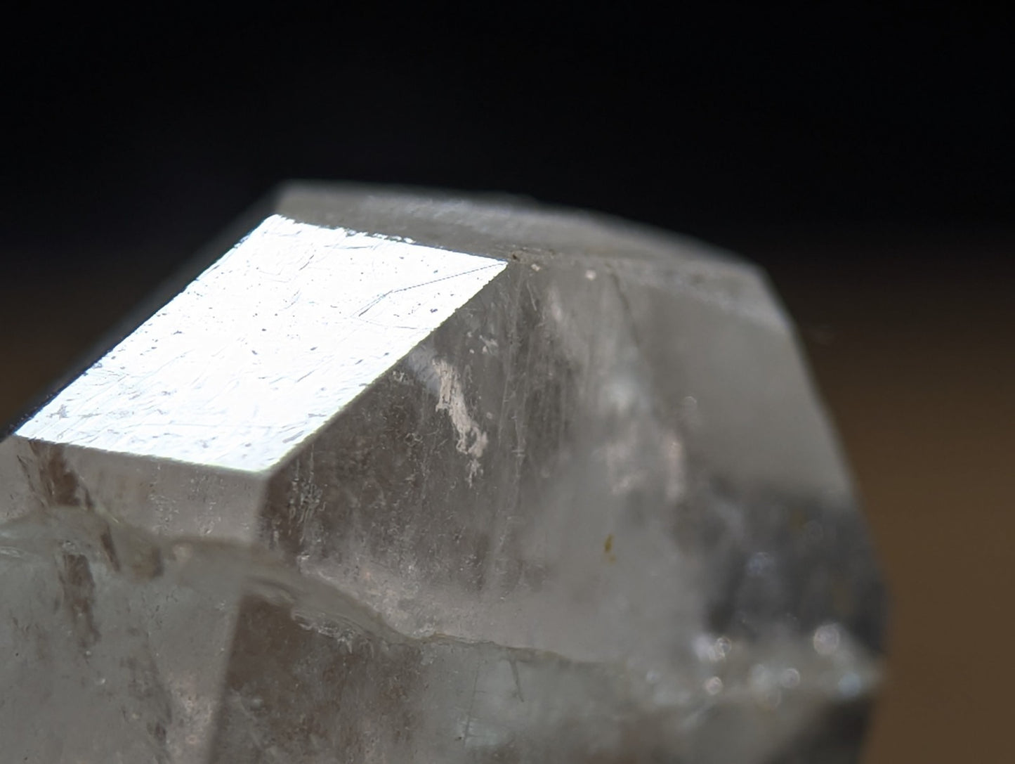 EXTREMELY RARE Pinacoid Quartz w/ "C-face", Mcgraw Mountain, Arkansas, USA