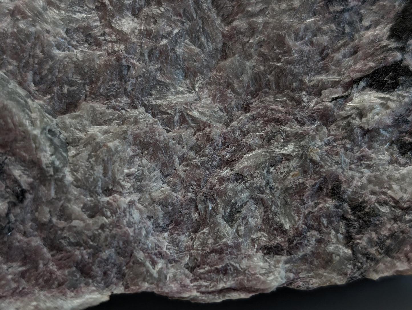 Very Rare Miserite + Wollastonite, Wilson Springs, Garland County, Arkansas, USA