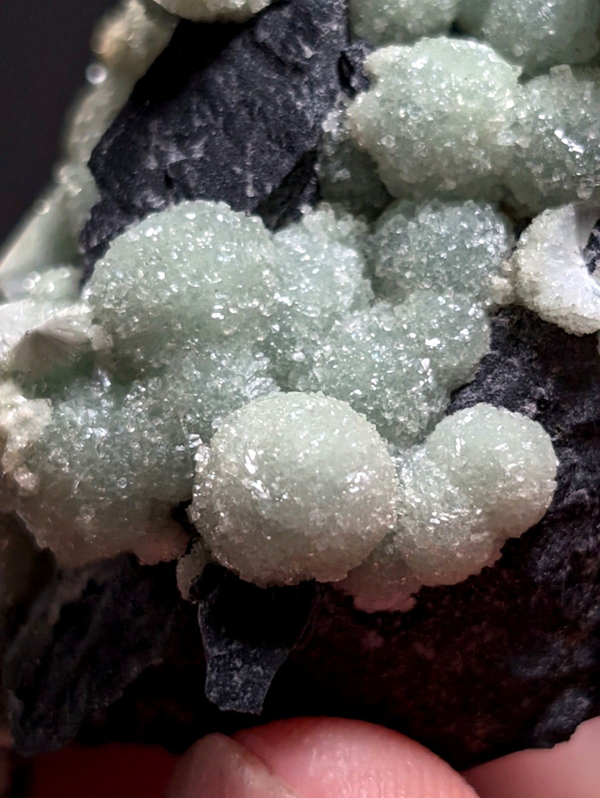 A+ UV Reactive Wavellite -Fantastic Old Stock- Mauldin Mountain, Arkansas, Rare
