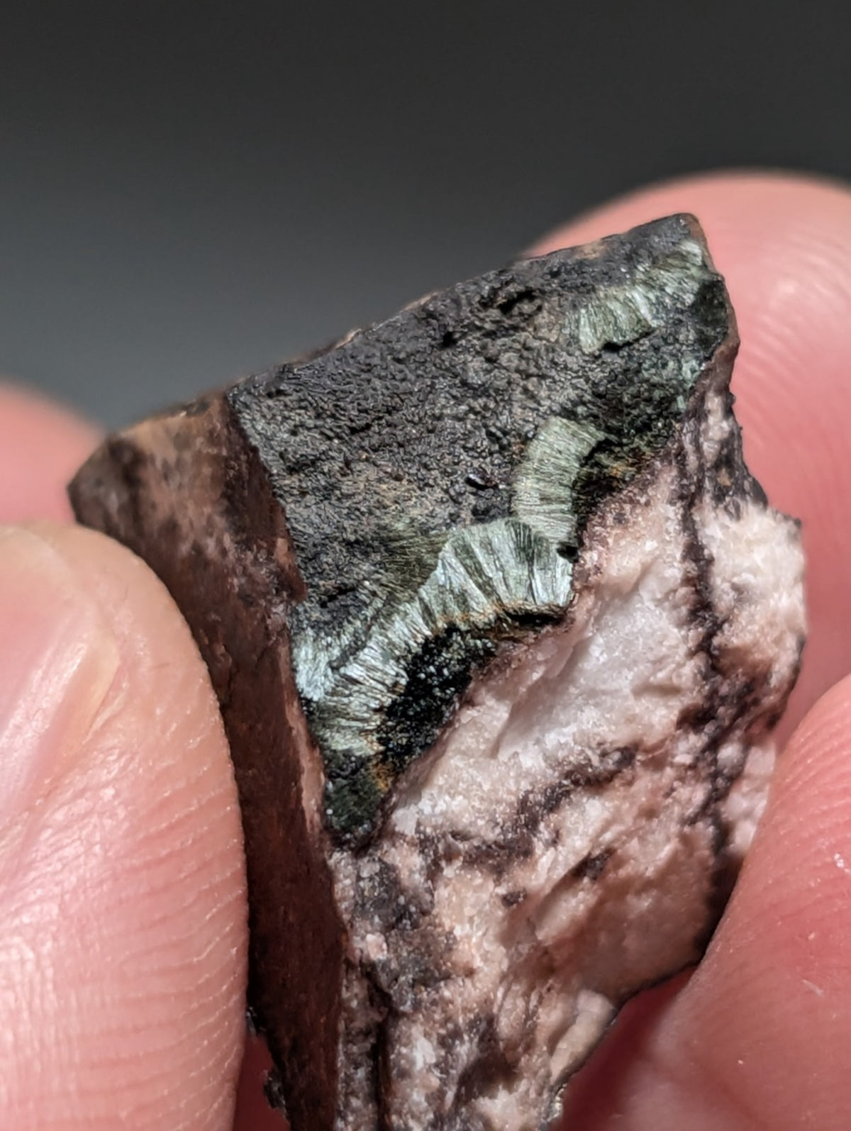 Rare Kidwellite specimen - Coon Creek Mine, Polk County, Arkansas, USA