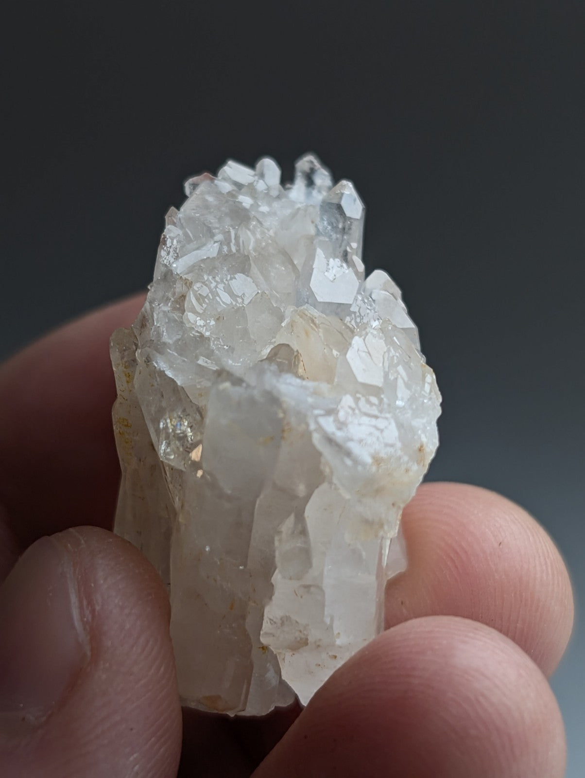 Faden Quartz Crystal, Unique, from Montgomery County, Arkansas, USA