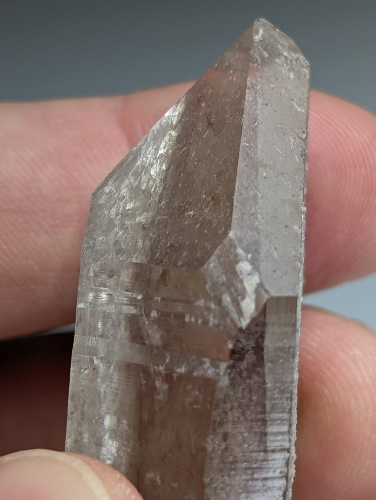 Natural Smoky Quartz Crystal w/ Very unique inclusions, Garland County, Arkansas