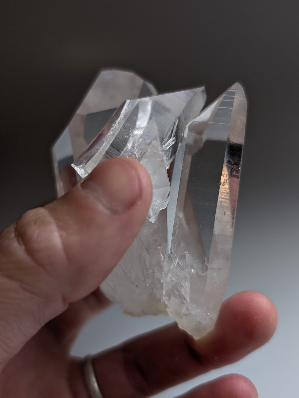 A+ Quartz Crystal Cluster, Ocus Stanley Mine, Montgomery County, Arkansas, USA