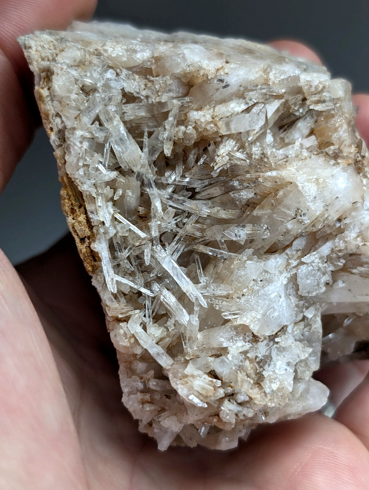 Solution Quartz Crystal Cluster, Saline County, Arkansas, USA, Old Stock