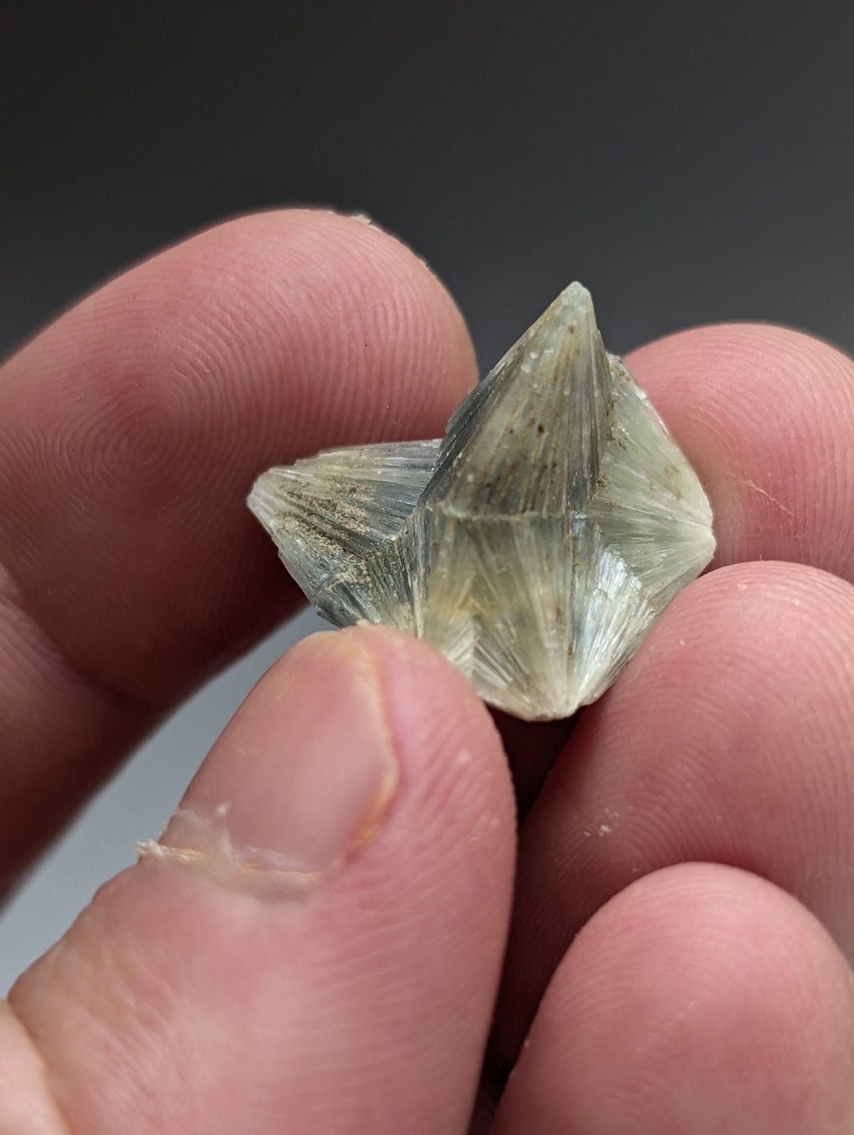 Unique Wavellite  - Old Stock - Delinde Mine, 1960s - Garland County, Arkansas