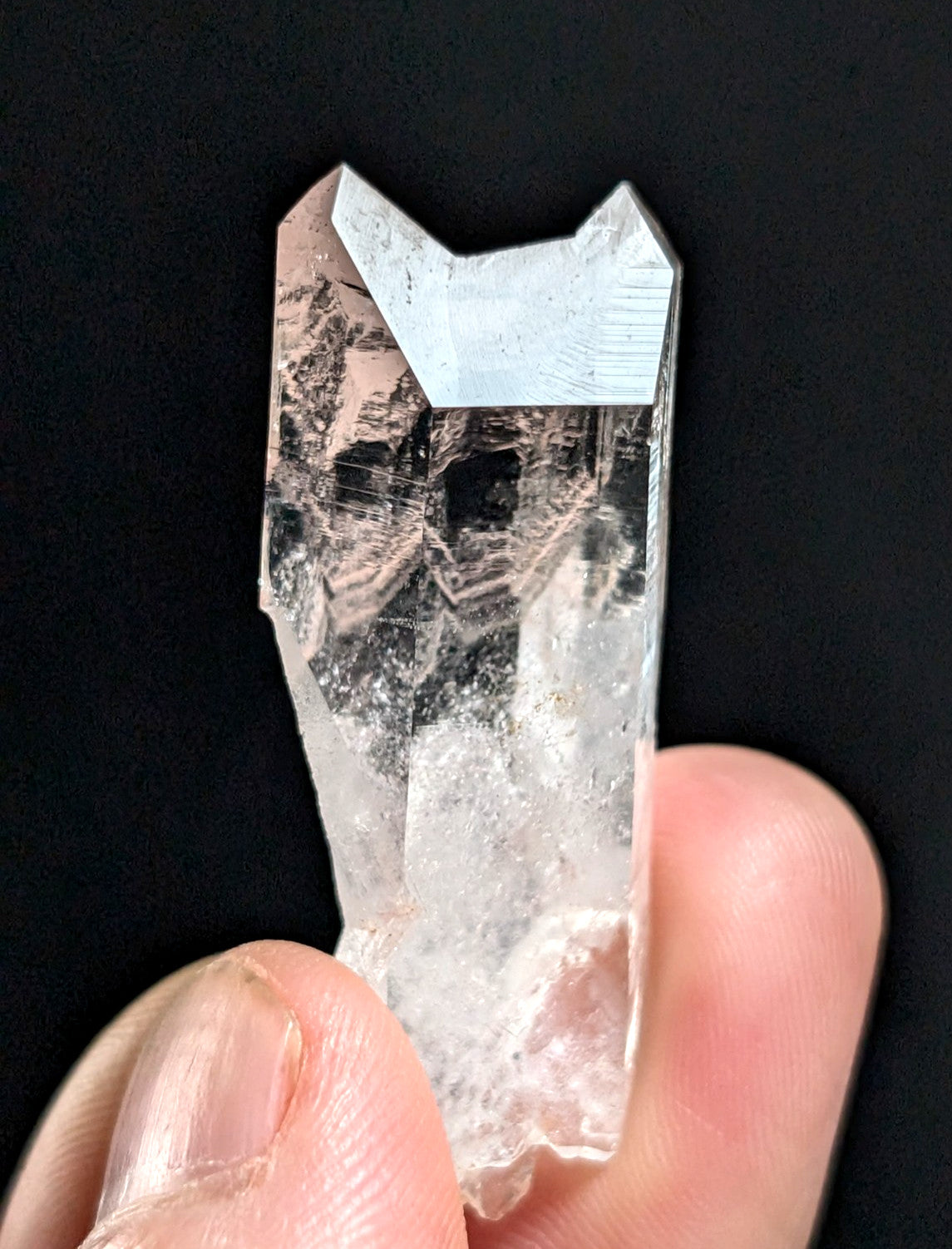 VERY Unique Quartz Crystal Point, Old Stock, Montgomery County, Arkansas, USA