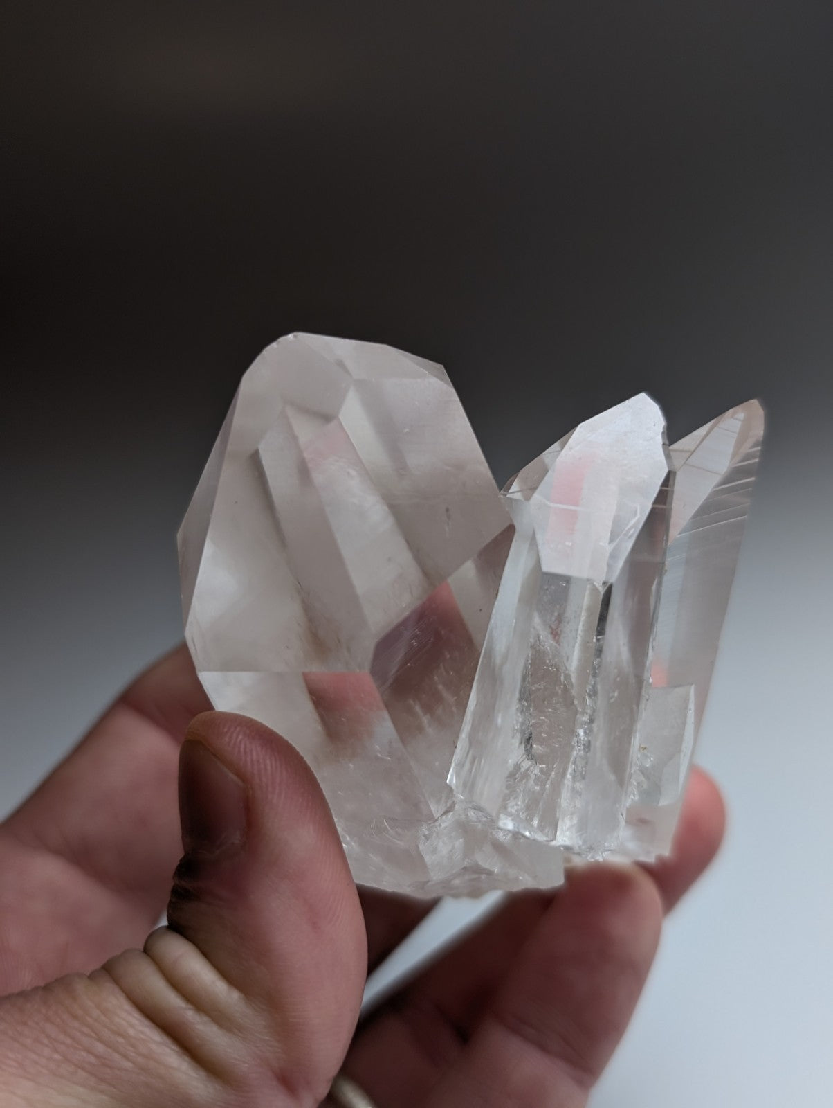 A+ Quartz Crystal Cluster, Ocus Stanley Mine, Montgomery County, Arkansas, USA