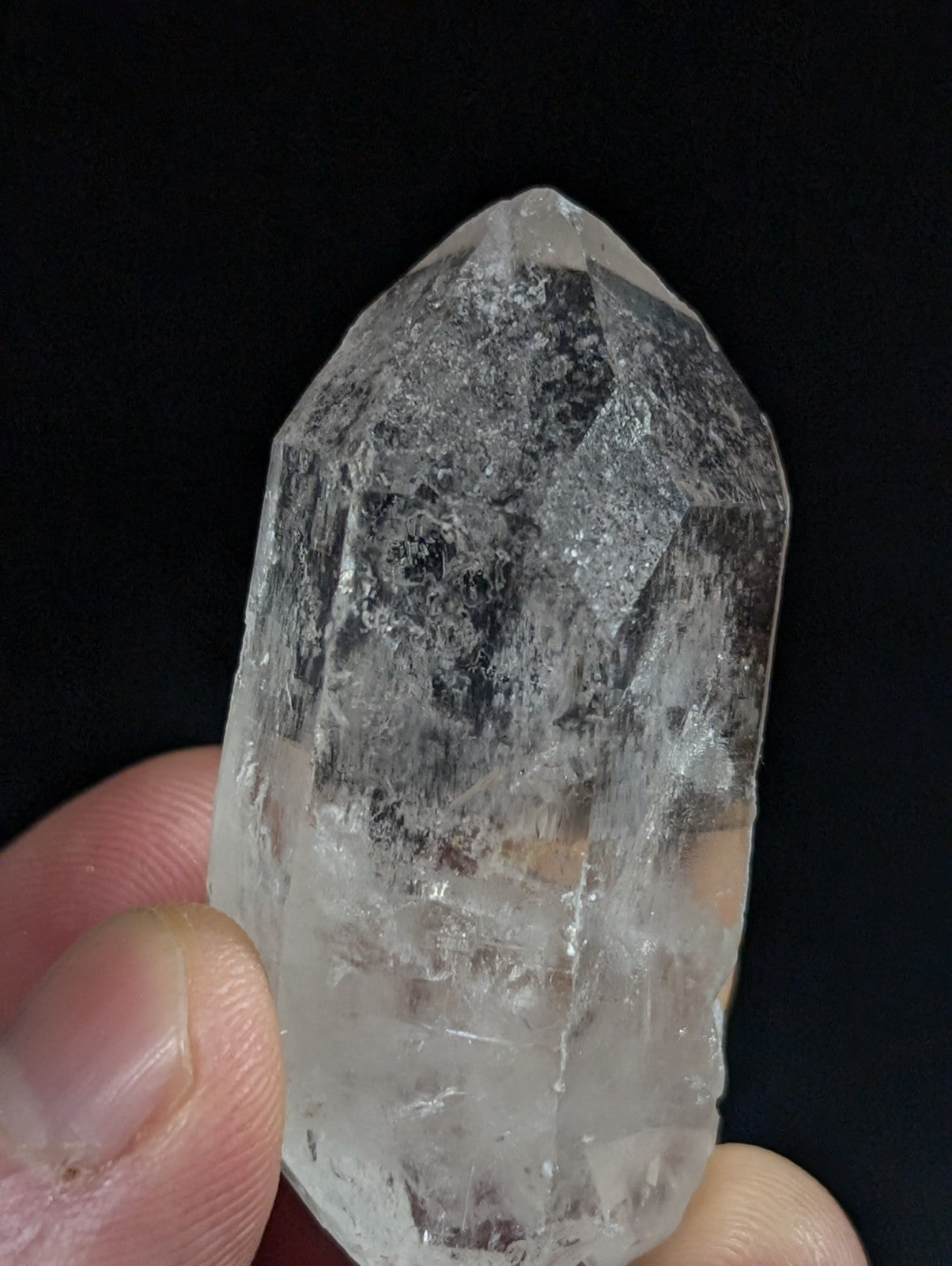 Unique Quartz Crystal -DT with Etchings, Garland County, Arkansas, USA