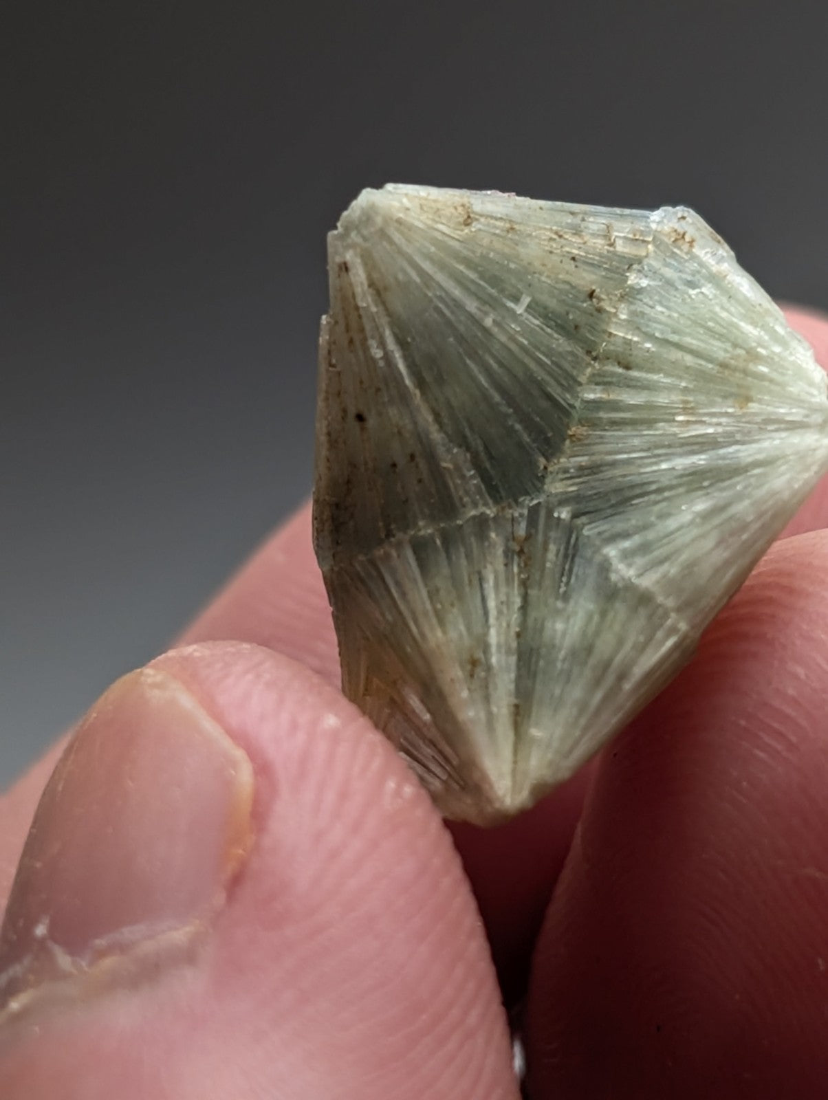 Unique Wavellite  - Old Stock - Delinde Mine, 1960s - Garland County, Arkansas