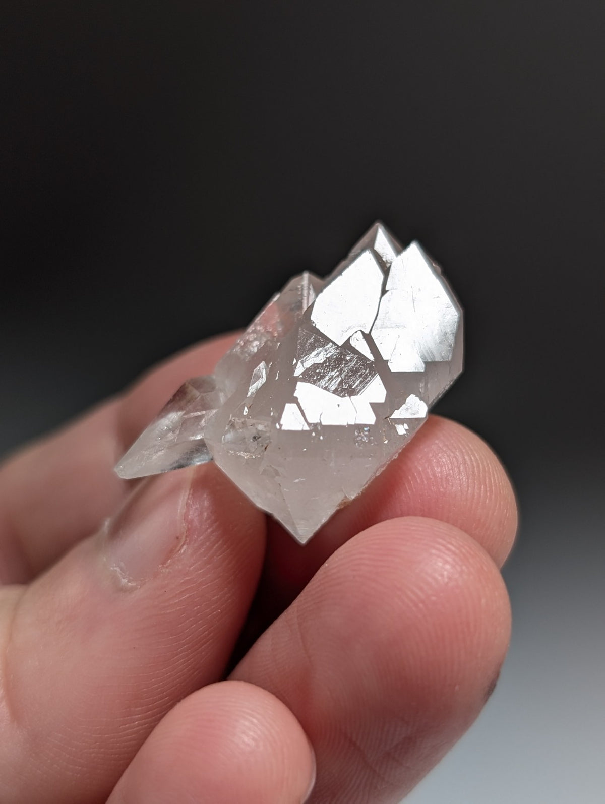 Unique Quartz Crystal Point, Garland County, Arkansas, Double Terminated