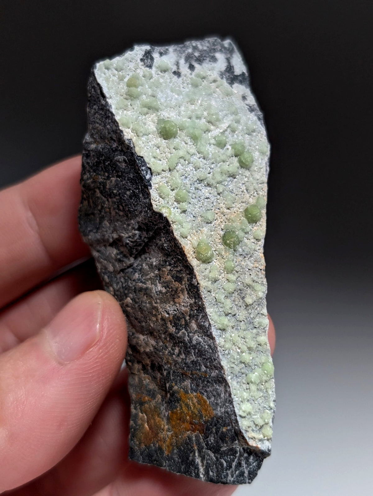 Wavellite cluster - Fantastic Old Stock - Mauldin Mountain, Arkansas, USA