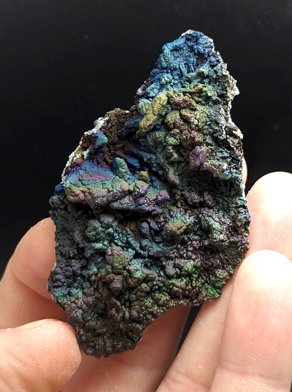 Turgite, Iridescent Hematite Specimen, Graves Mountain, Georgia, USA, Old Stock