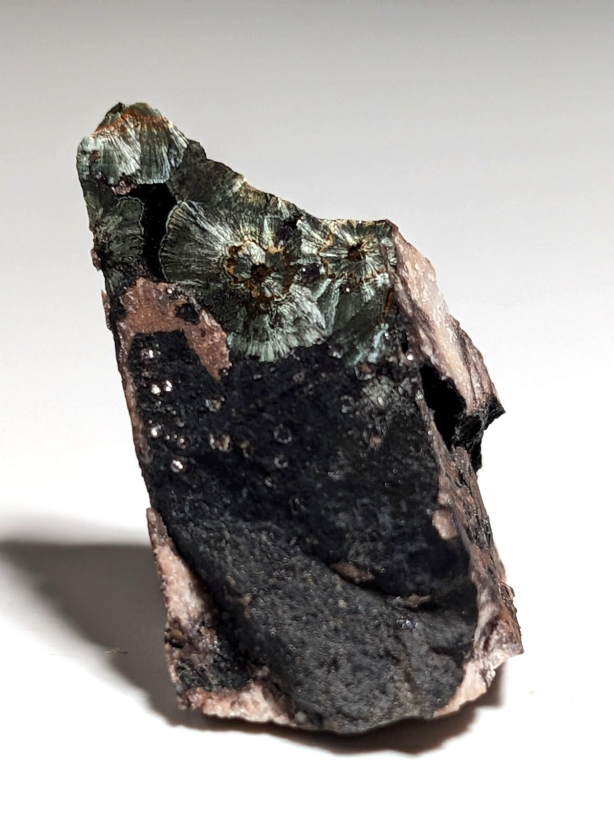 Rare Kidwellite specimen - Coon Creek Mine, Polk County, Arkansas, USA