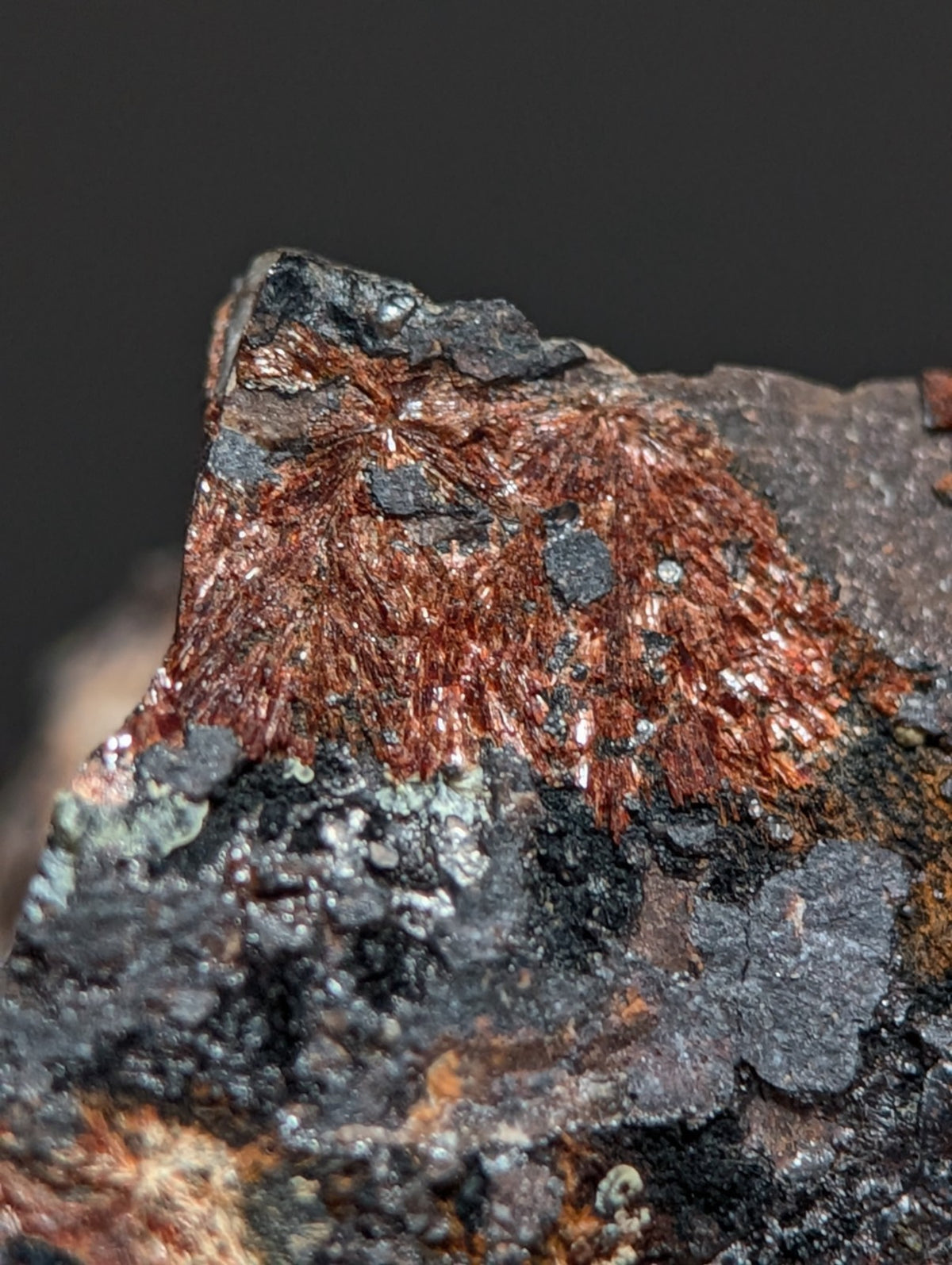 Rare Kidwellite specimen - Coon Creek Mine, Polk County, Arkansas, USA