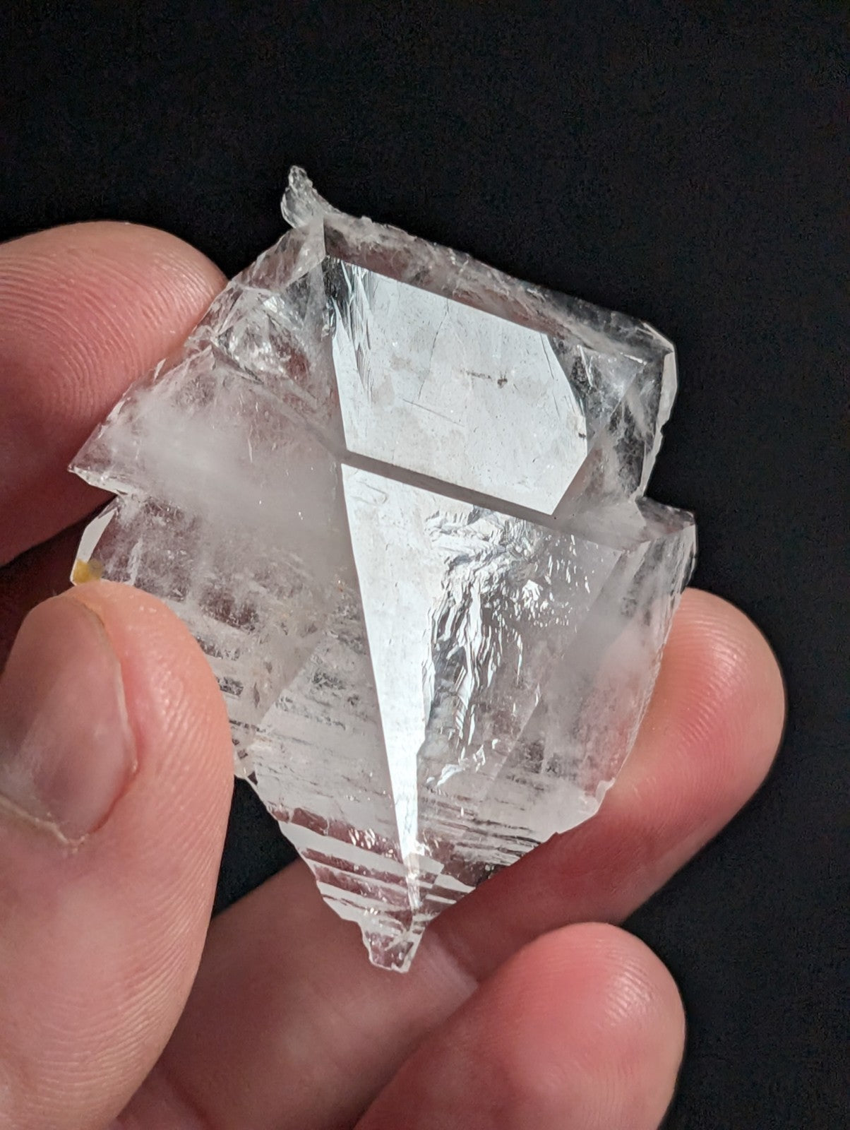 Unique Quartz Crystal Oddity, Double Terminated, Garland County, Arkansas, USA