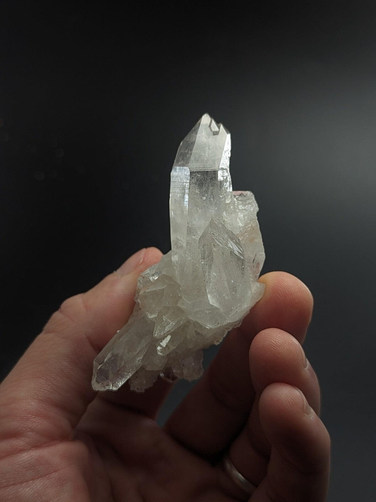 Beautiful Quartz Crystal Cluster, Old Stock, Garland County, Arkansas, ooak