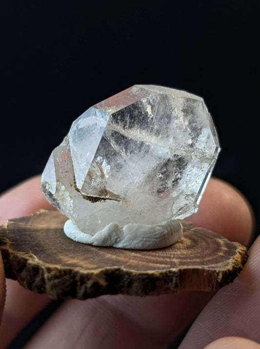 EXTREMELY RARE Pinacoid Quartz w/ "C-face", Mcgraw Mountain, Arkansas, USA