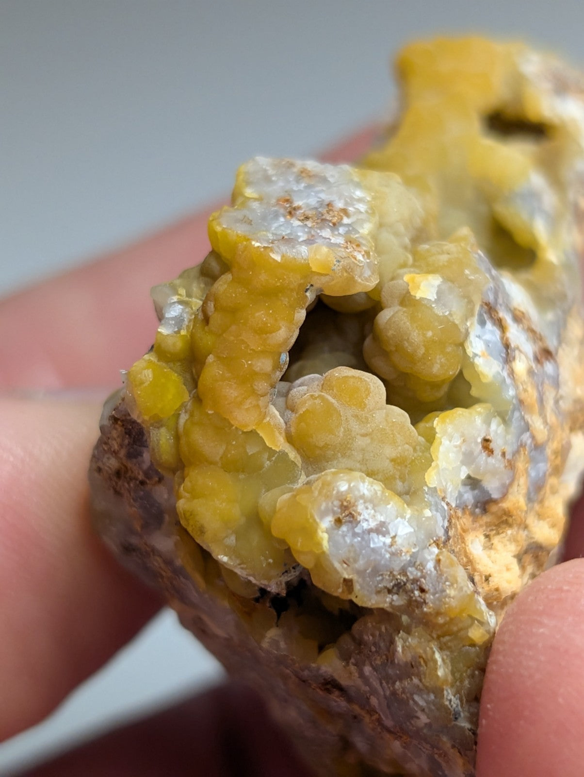 Turkey Fat Smithsonite, Rush Mining District, Marion Co, Arkansas, UV Reactive!!