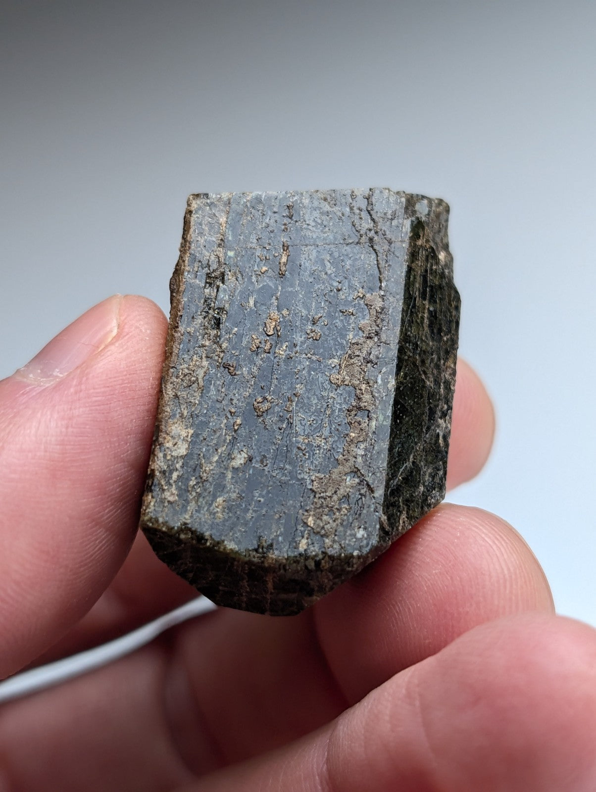 Diopside  (Ex Henry Delinde Collection) Yates Mine, Quebec, Canada, 1977