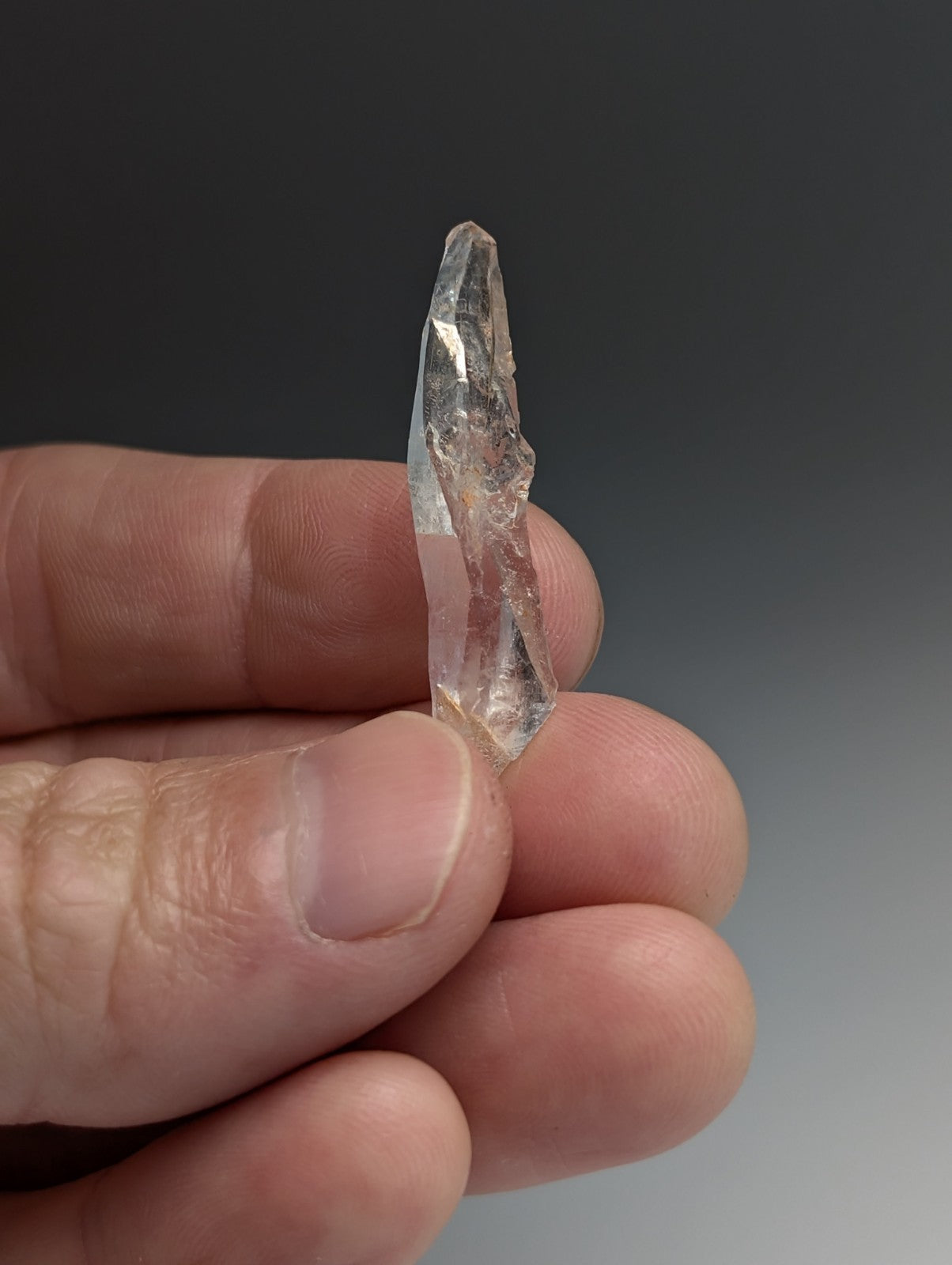 Unique Quartz Crystal Point, Double Terminated, Garland County, Arkansas, USA