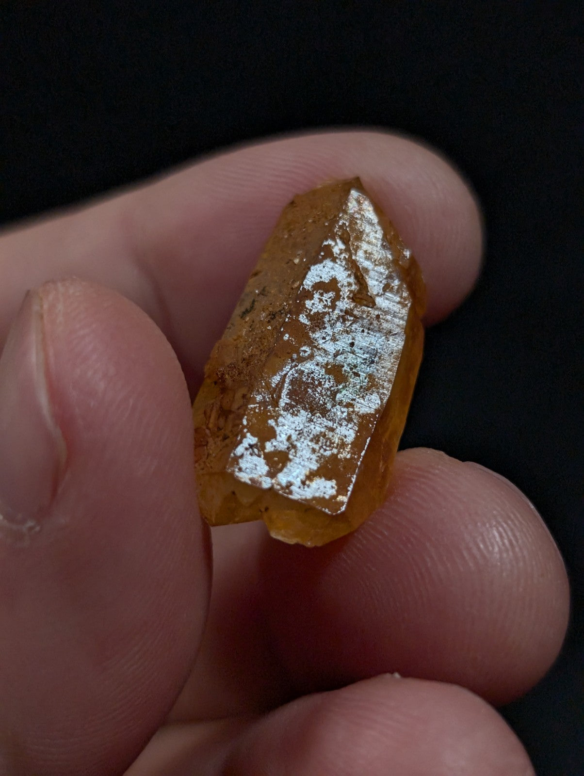 Unique Quartz w/ natural Rainbow Iridescence, Garland County, Arkansas, USA, A+